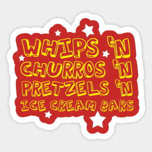 WDW Foods 2 Sticker